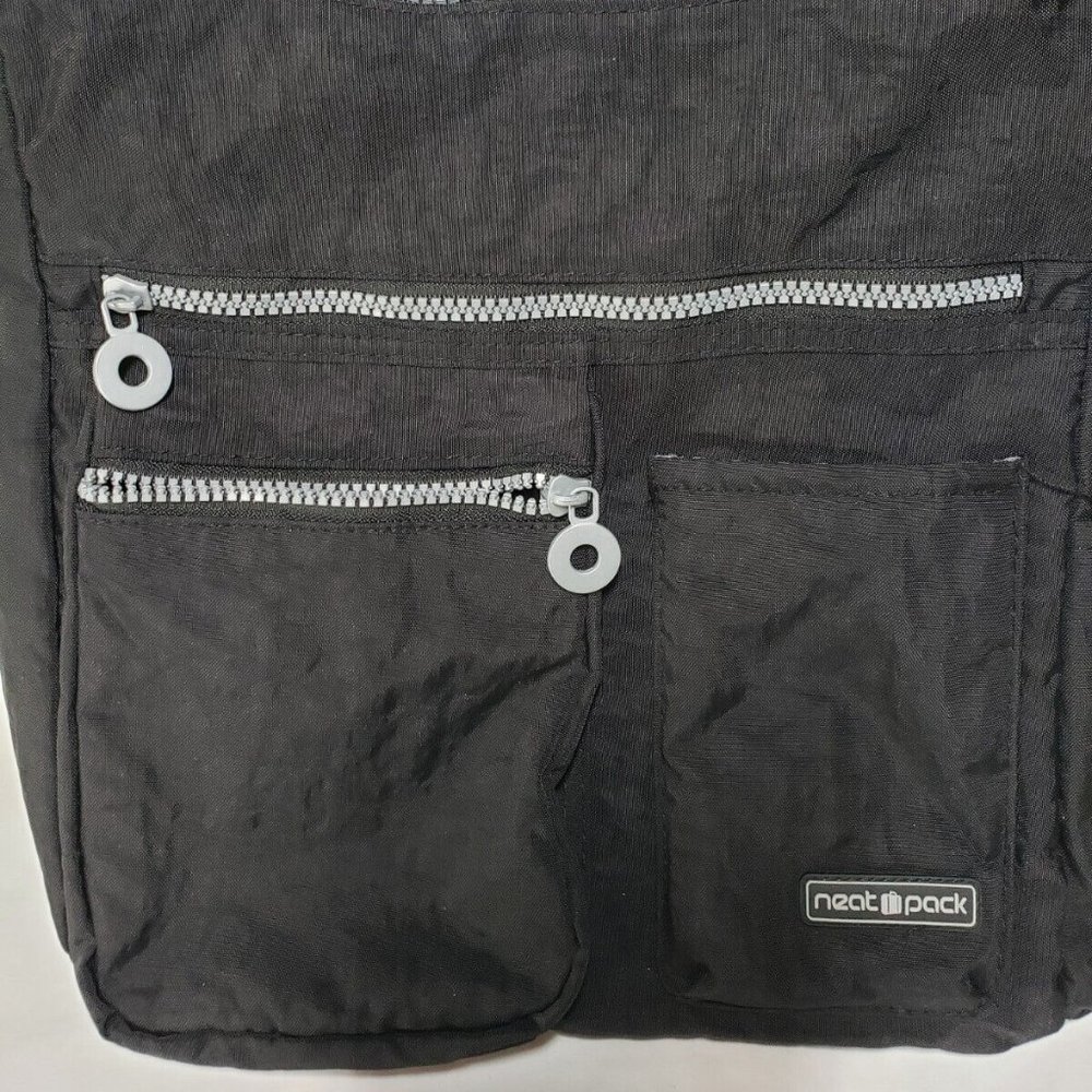 NeatPack Crossbody Bag for Women with Anti Theft RFID Pocket Grey